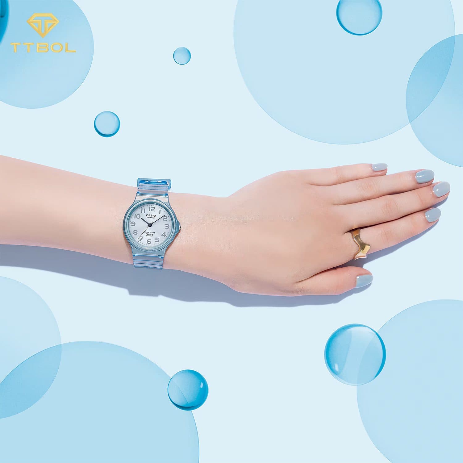 ساعت مچی زنانه کاسیو CASIO MQ-24S-2B — تصویر ۵