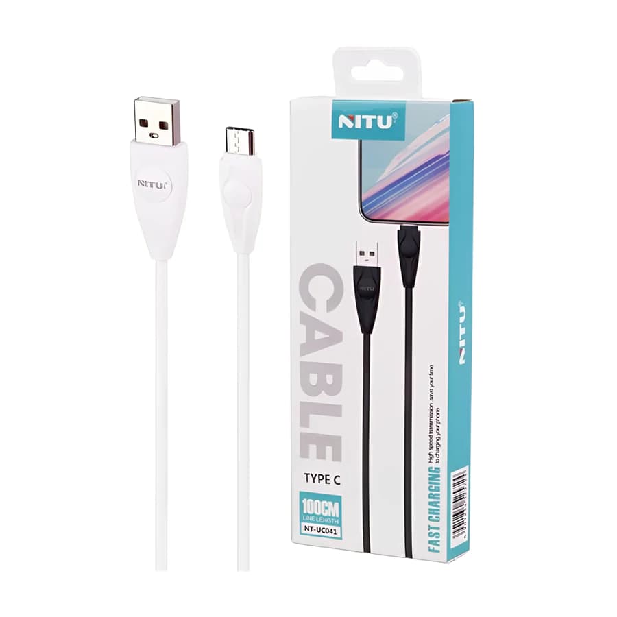 کابل USB به Type-C نیتو مدل Nitu NT-UC041 طول 1 متر