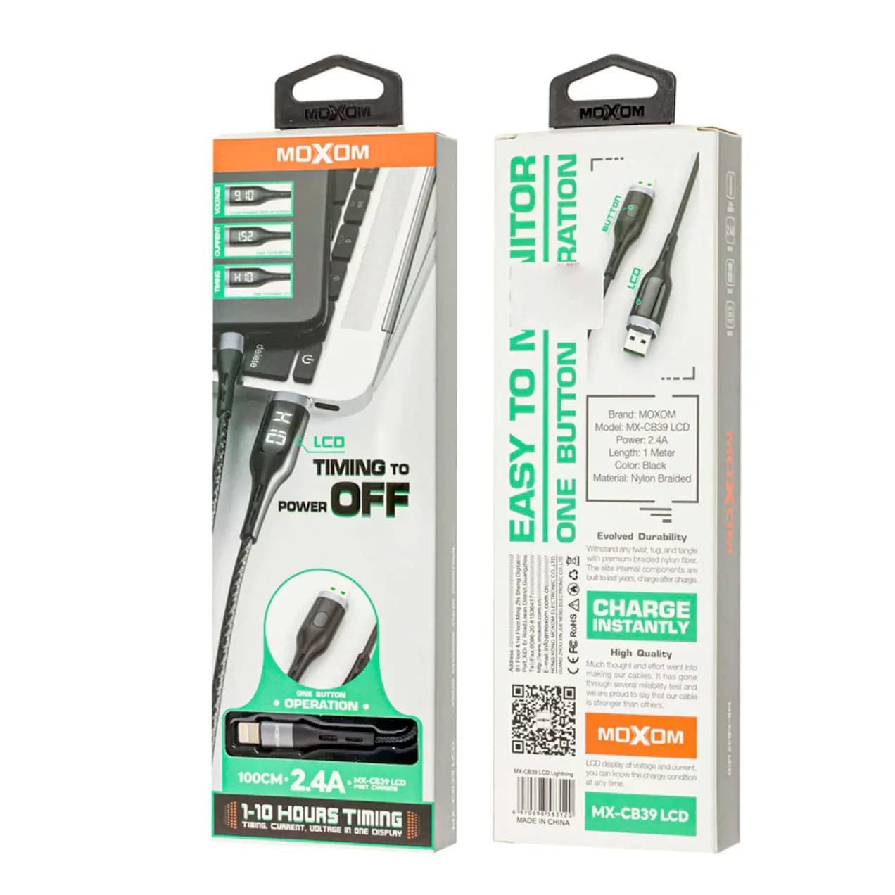 کابل USB به Type-C ماکسوم مدل MX-CB39 طول 1 متر — تصویر ۲