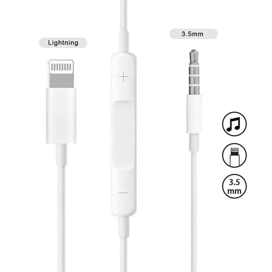 کابل Lightning To Aux ولوم دار — تصویر ۲
