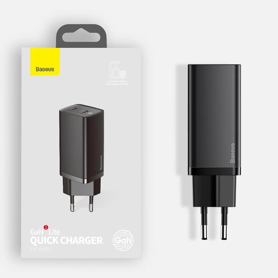 شارژر 65 وات بیسوس Baseus GaN2 Lite — تصویر ۲