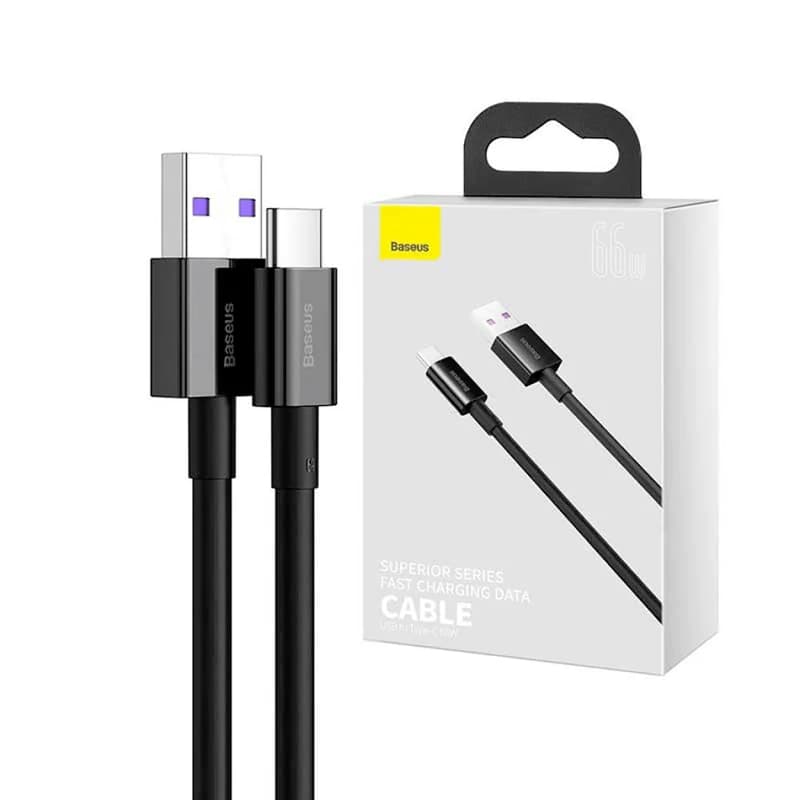 کابل فست شارژ USB به Type C بیسوس مدل CATYS-A01 دو متری
