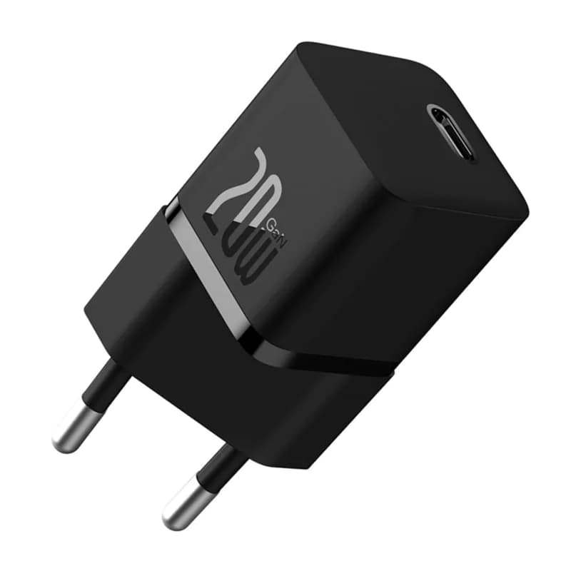 شارژر 20 وات باسئوس(بیسوس)Baseus GaN5 Mini CCGN050101 فست شارژ — تصویر ۳
