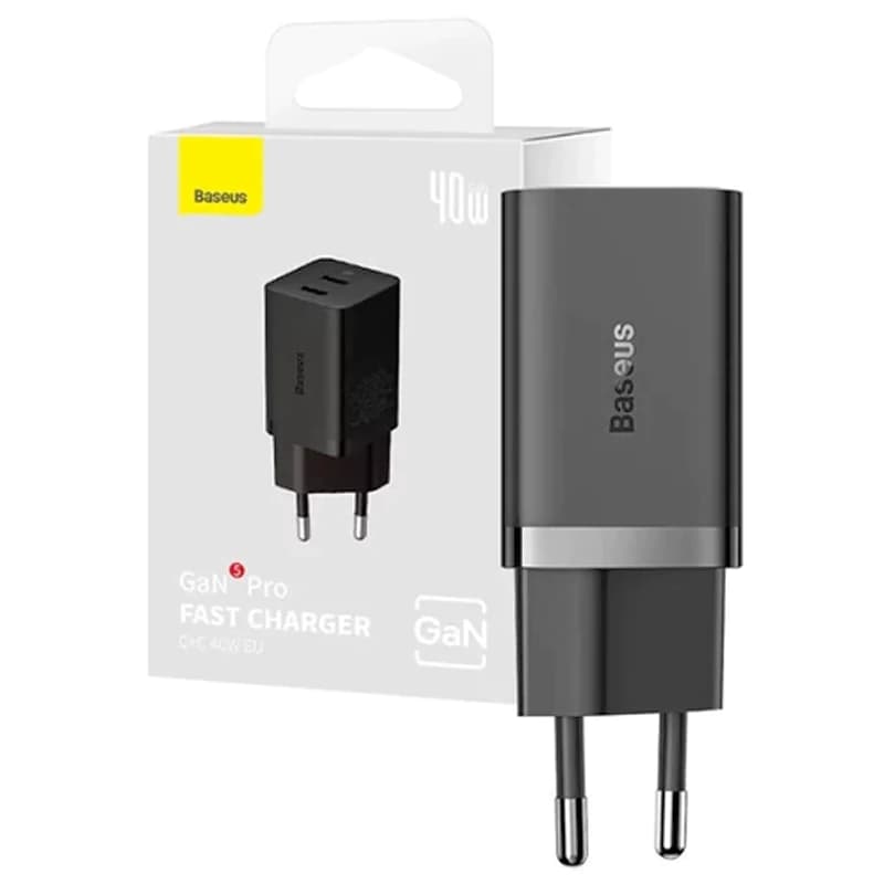 شارژر 40 وات باسئوس(بیسوس) Baseus GaN5 Pro CCGP18010 CCGAN40CE-M