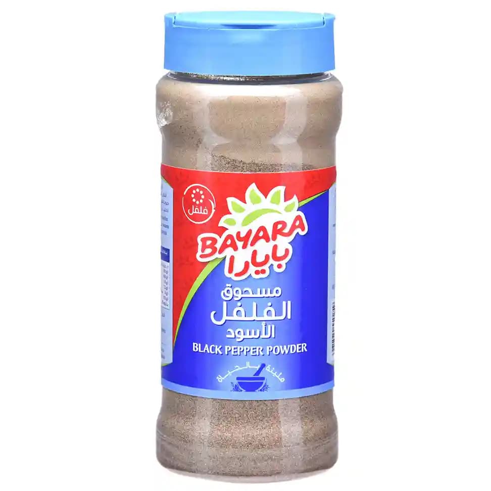 پودر فلفل سیاه بایارا 165 گرمی Bayara Black Pepper Powder