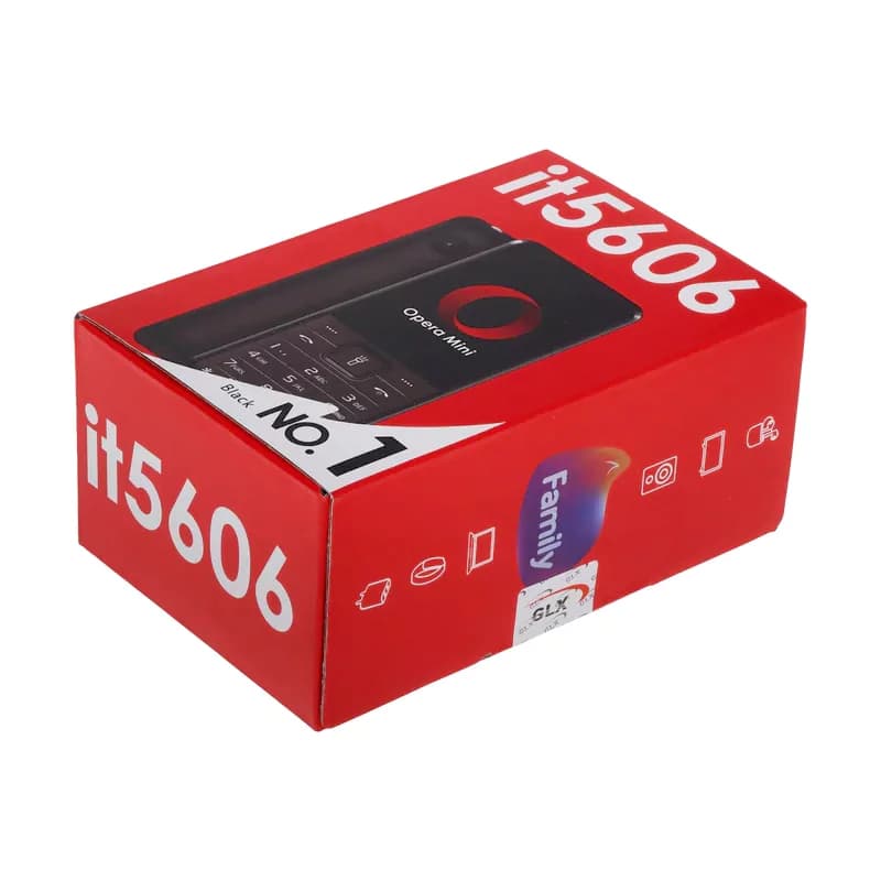 موبایل جی ال ایکس Glx It5606 – مشکی — تصویر ۳
