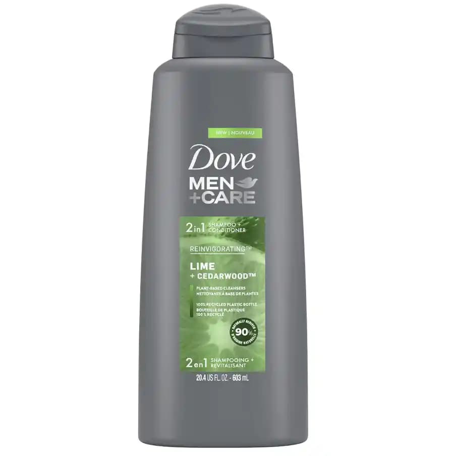 شامپو و نرم کننده مردانه داو با عصاره لیمو و سدر 600 میل Dove Men Care Lime & Cedarwood 2 in1 Shampoo & Conditioner