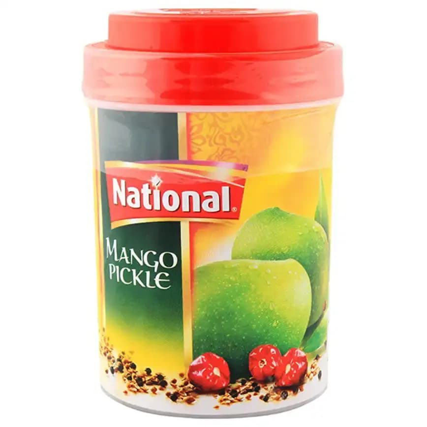 ترشی انبه ناسیونال 1 کیلویی National Mango Pickle