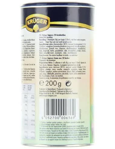 پودر چای فوری سیب کروگر (سرد و گرم) غنیشده با ویتامین سی 400گرم Kruger Family Teegetrank Apfel — تصویر ۲