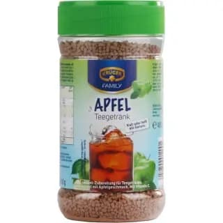 پودر چای فوری سیب کروگر (سرد و گرم) غنی‌شده با ویتامین سی 400گرم Kruger Family Teegetrank Apfel