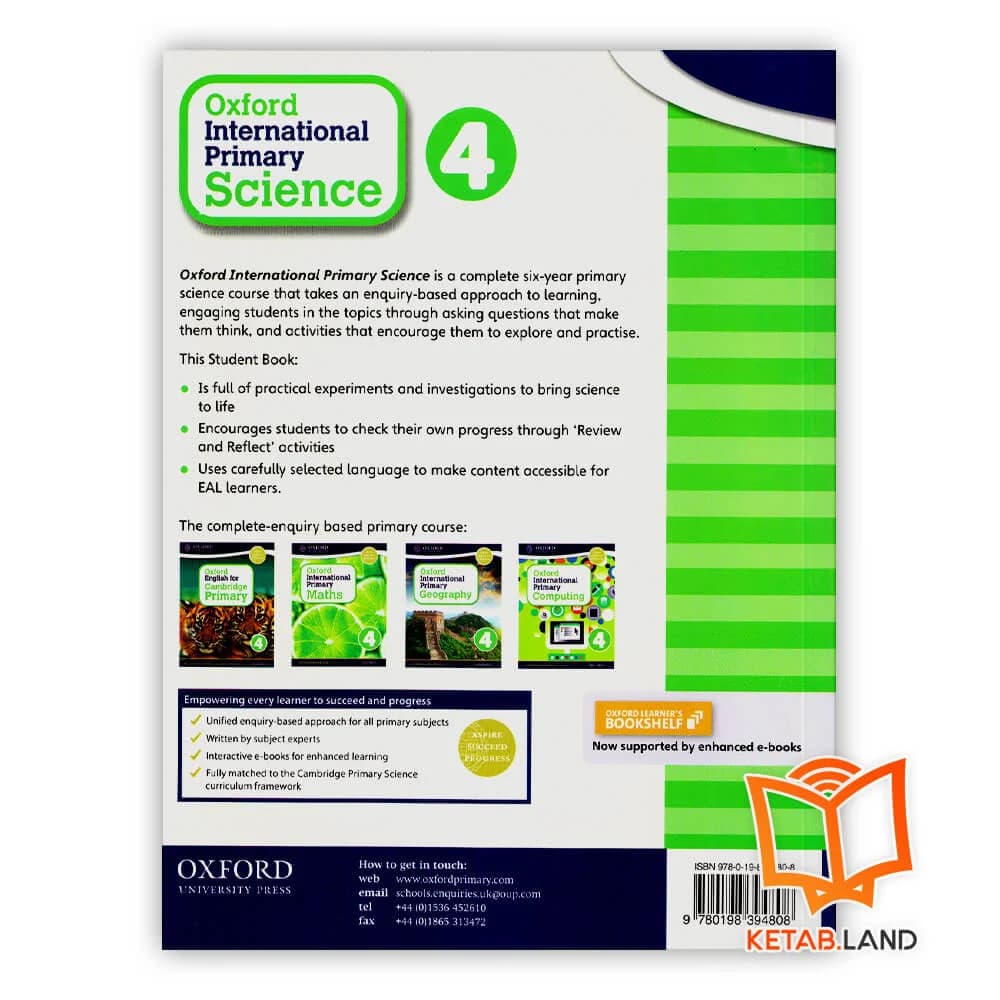 کتاب Oxford International Primary Science 4 — تصویر ۲