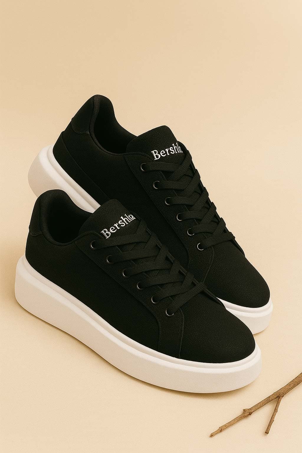 ونس 210309 BERSHKA مشکی — تصویر ۲