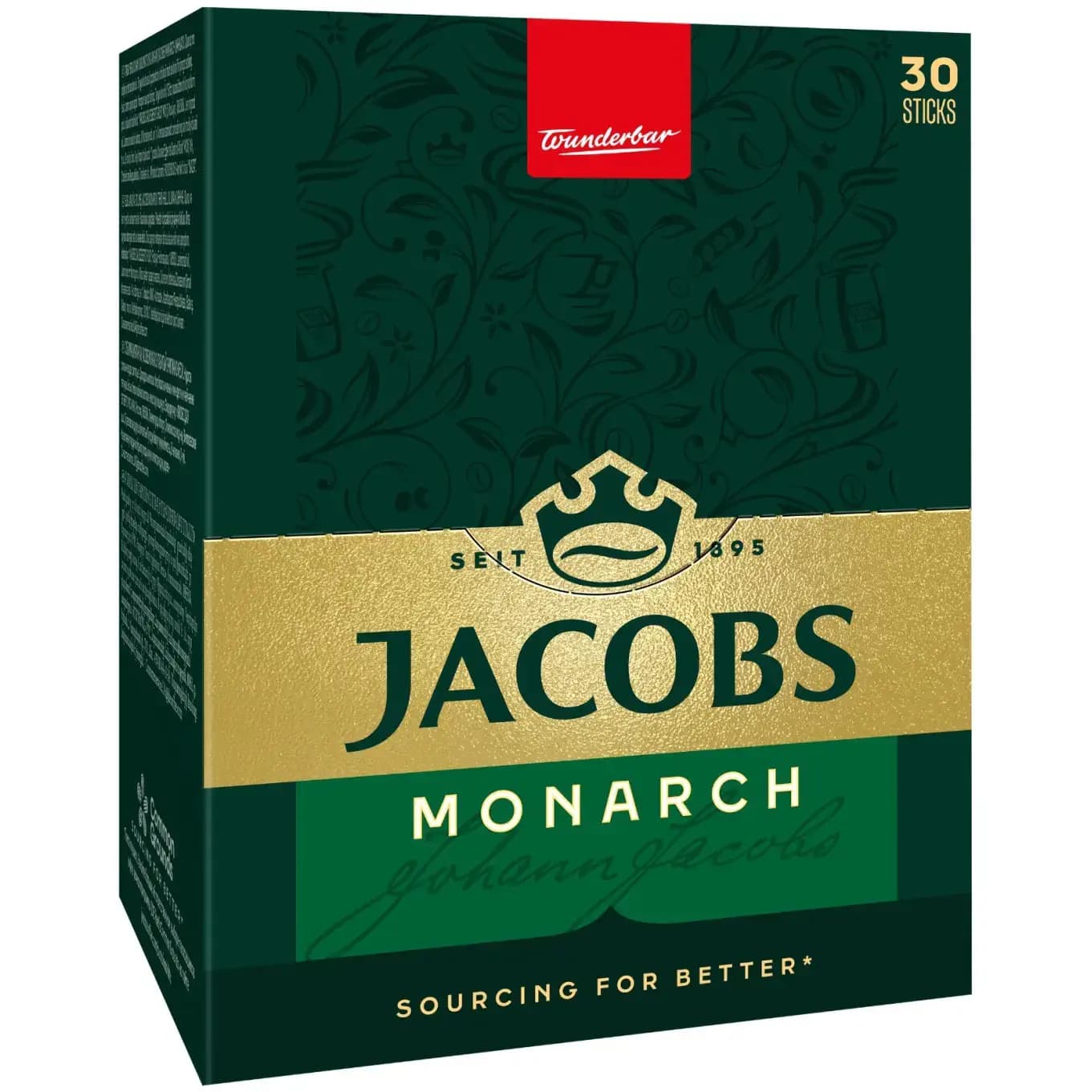 ساشه قهوه فوری جاکوبز مونارک ۳۰ عددی Jacobs Monarch Sticks