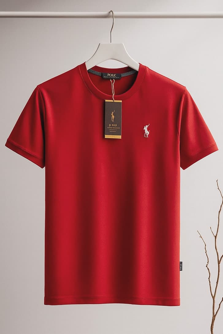 تیشرت 101117 POLO قرمز