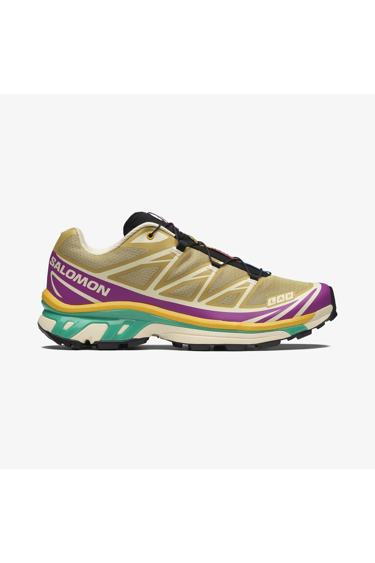 کفش اسنیکر سالومون زنانه زرد راسته کژوال/روزمره | Salomon L47886500 KH