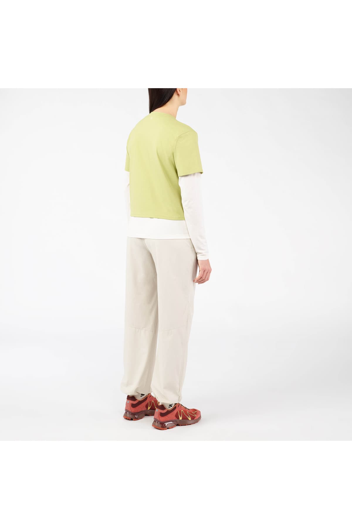 کفش اسنیکر سالومون زنانه قرمز | Salomon L47971400 VN — تصویر ۷