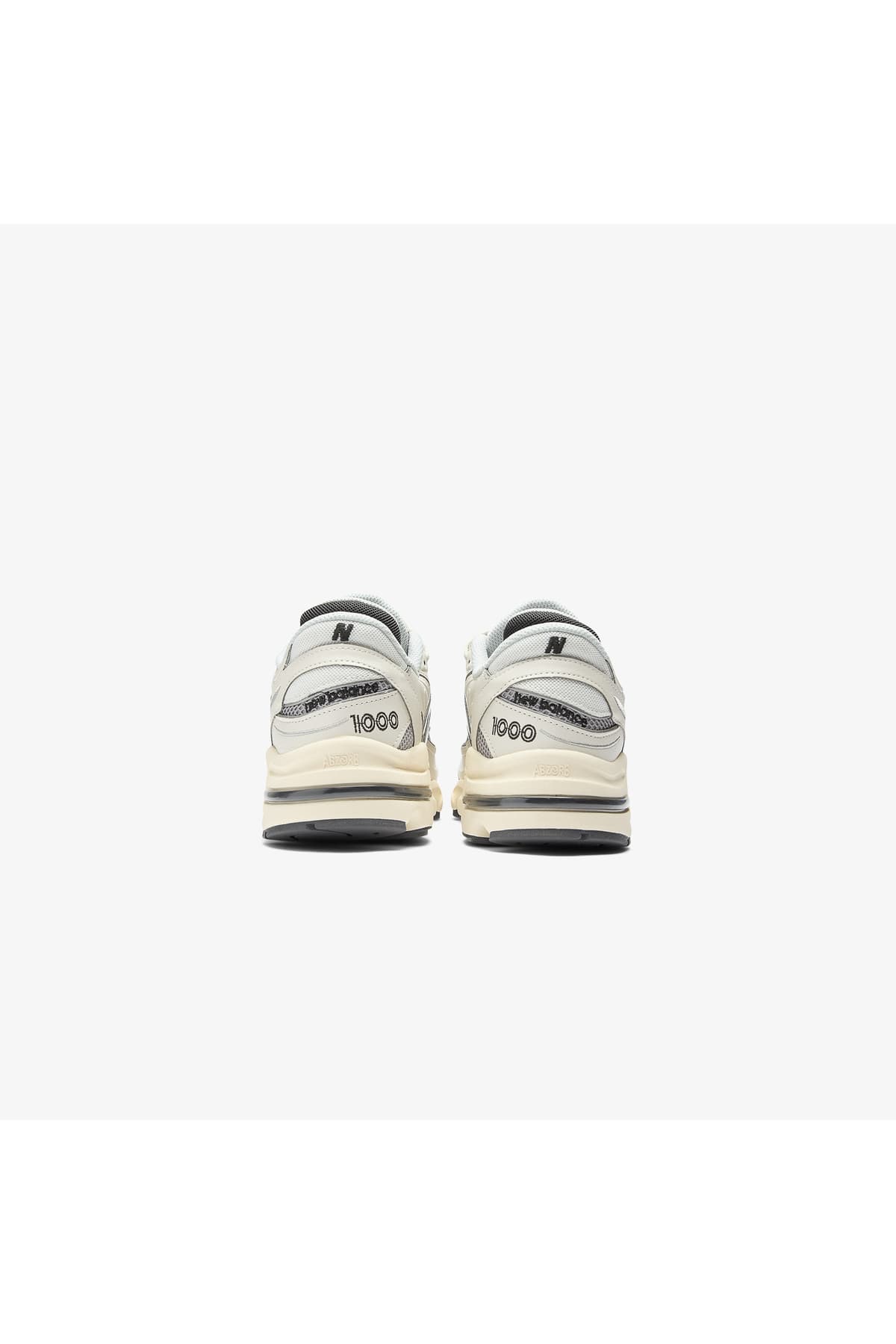 کفش اسنیکر نیو بالانس زنانه پلی اورتان سفید بیسیک راسته Trend / ترند | New Balance M1000MEWW AZ — تصویر ۲