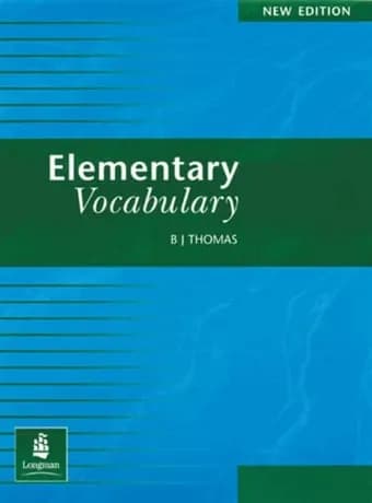 Elementary Vocabulary (B J Thomas)