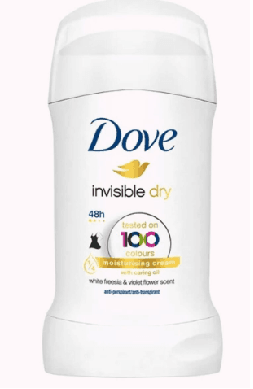 داو استيک زنانه invisible dry tested on 100 colours