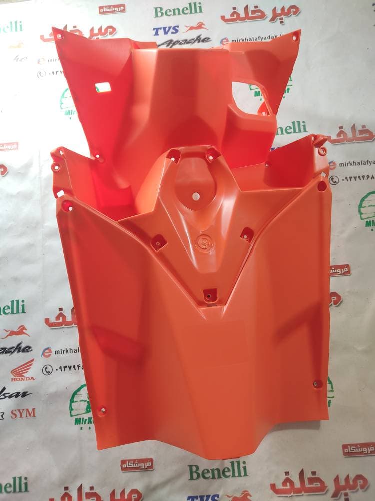 قاب (کاور فلاپ) داشبورد موتور طرح کلیک (نارنجی) خارجی