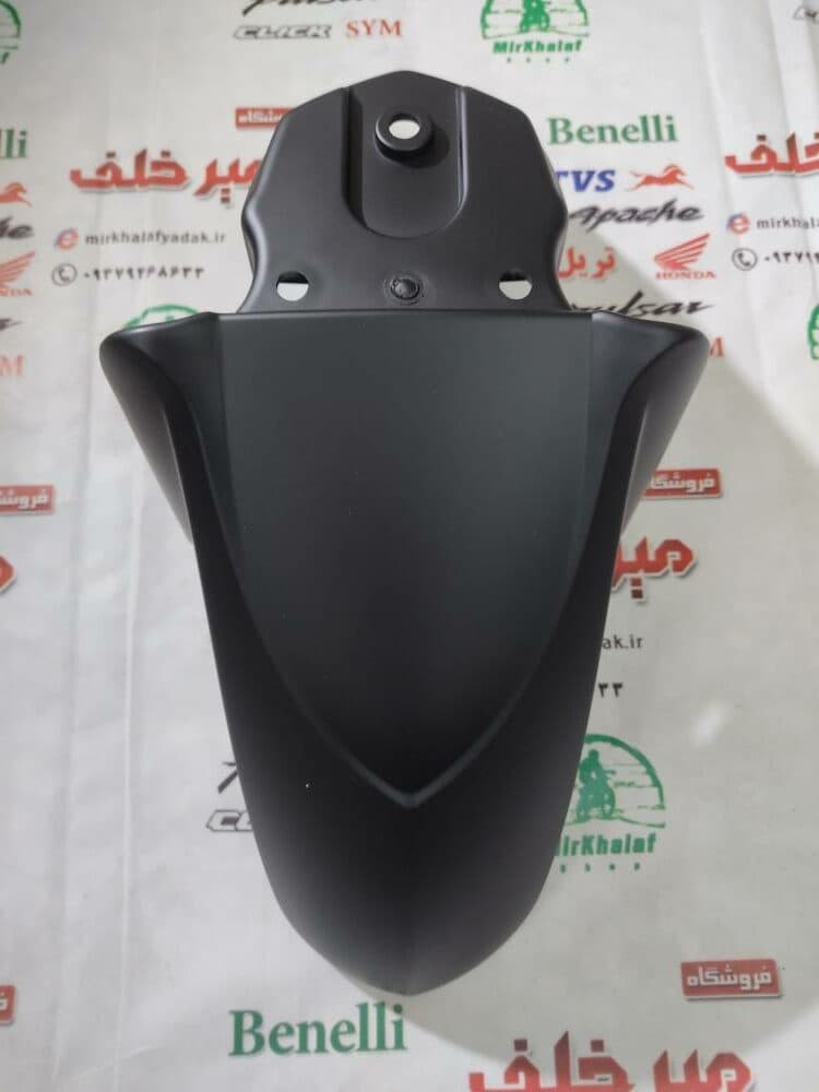 قاب (کاور فلاپ) گلگیر جلو sym گالکسی sr 200 اس ار اصلی (مشکی) — تصویر ۲