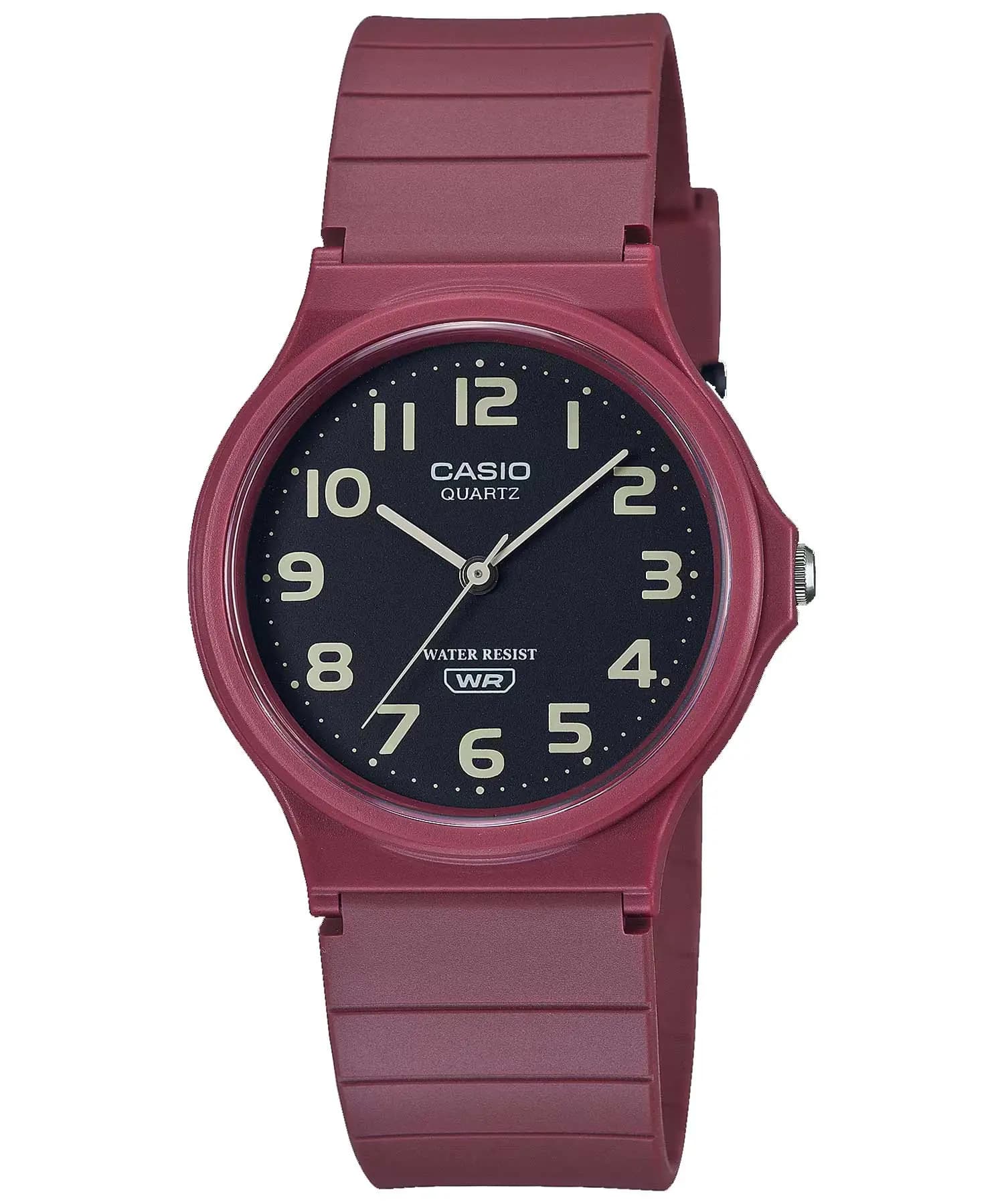 ساعت مچی مردانه و زنانه اصل کاسیو (casio) زیرمجموعه استاندارد مدل MQ-24UC-4BDF