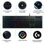 کیبورد Logitech G G815 – سوییچ کلیکی — تصویر ۴