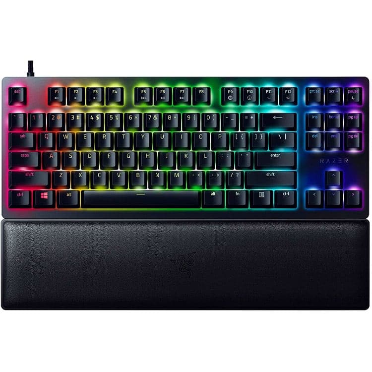 کیبورد Razer Huntsman v2 TKL – سوییچ بنفش