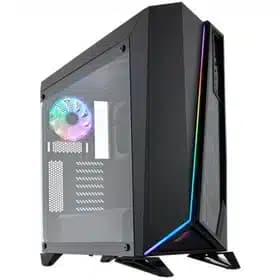 کیس کامپیوتر Corsair Carbide Series SPEC-OMEGA – شاسی مید تاور – سیاه — تصویر ۳