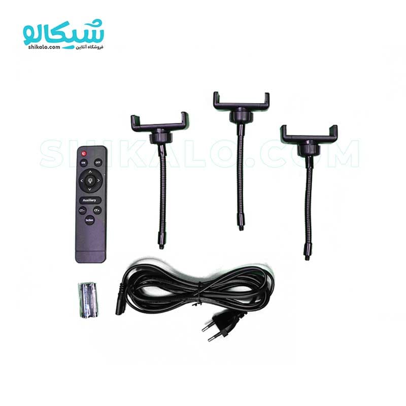 رینگ لایت مدل RL 21 با پایه — تصویر ۳