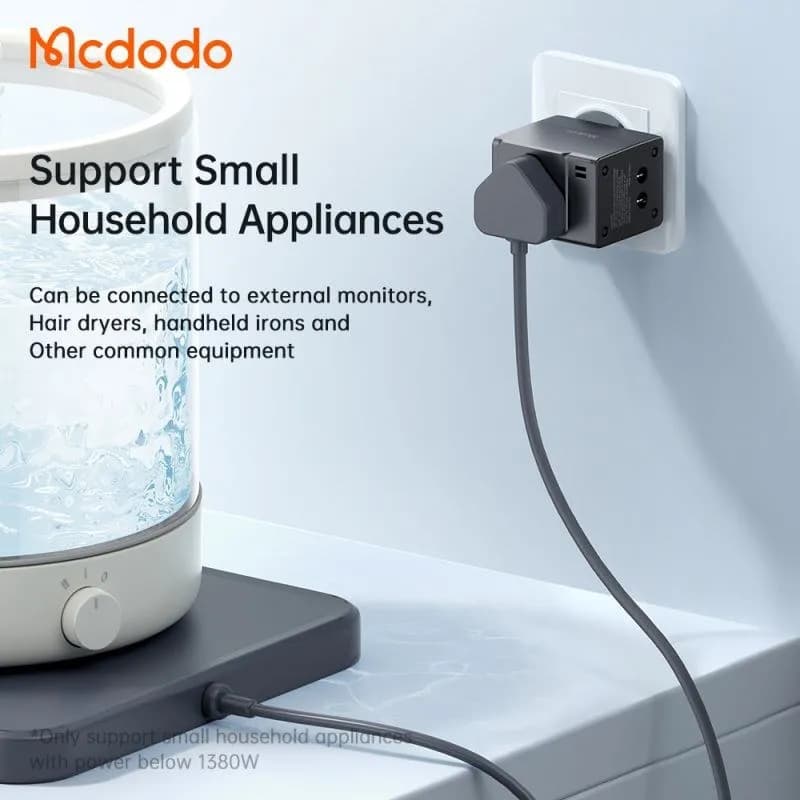 شارژر دیواری و مبدل برق مک دودو Mcdodo CP-4120 توان 10 وات — تصویر ۴