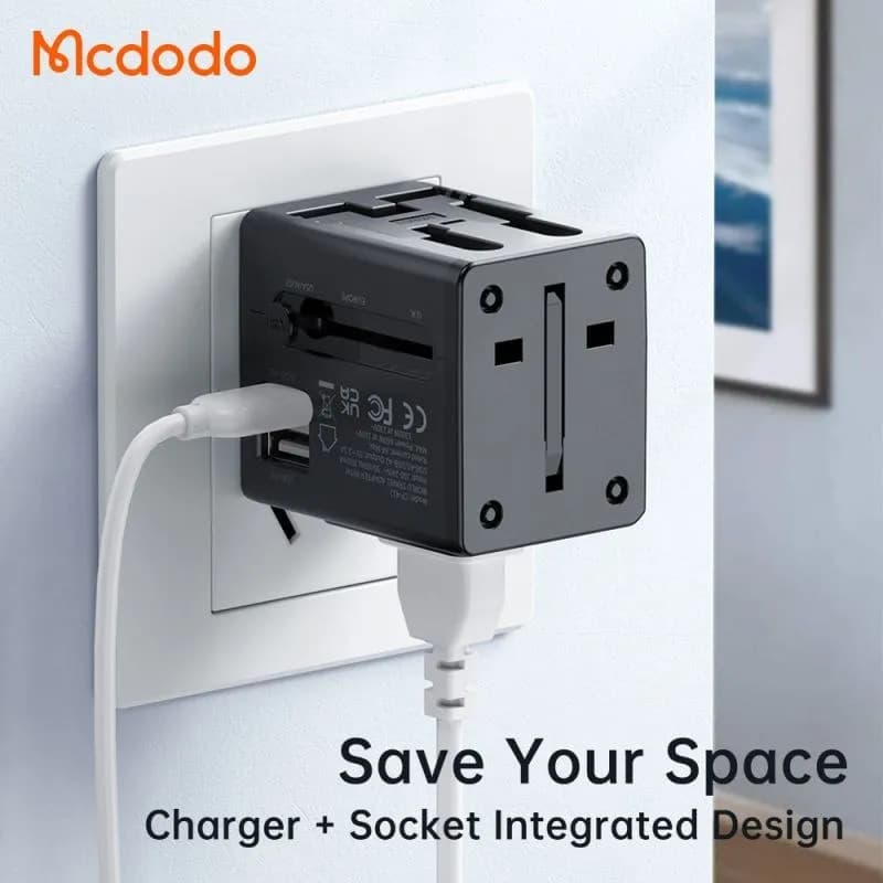 شارژر دیواری و مبدل برق مک دودو Mcdodo CP-4120 توان 10 وات — تصویر ۵