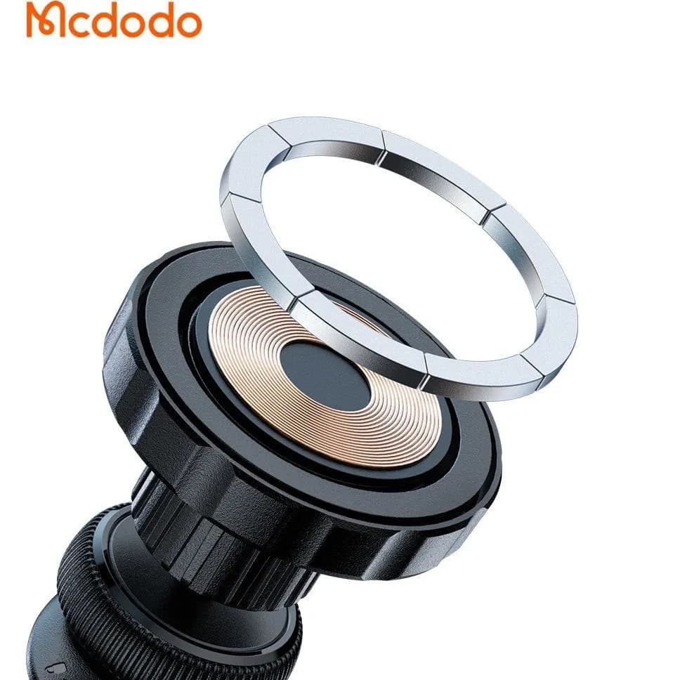 هولدر و شارژر وایرلس مگنتی دریچه کولری مک دودو Mcdodo CH-512 Atmosphere Light توان 15 وات — تصویر ۵