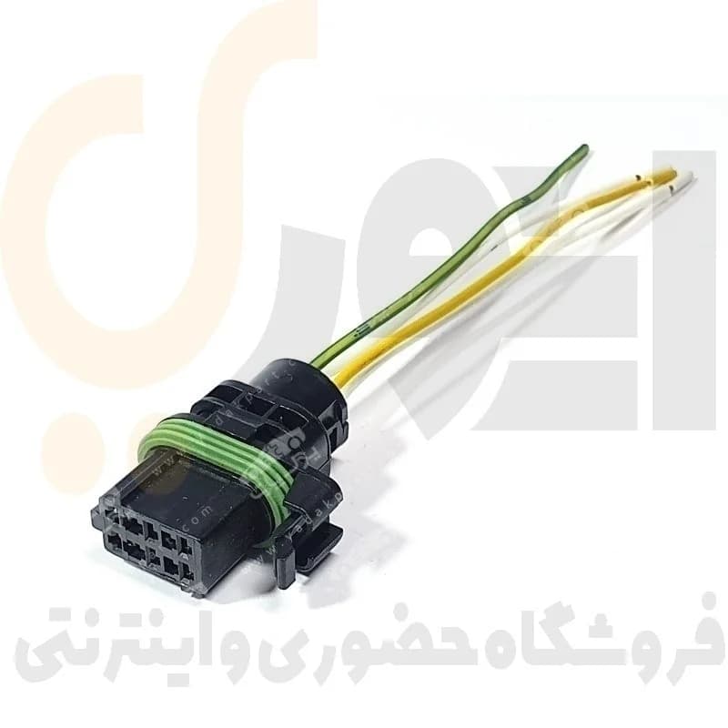 سوکت پمپ بنزین پراید ، نیسان ، وانت ، ال 90 ( تک سر ) سوکت سما الکتریک