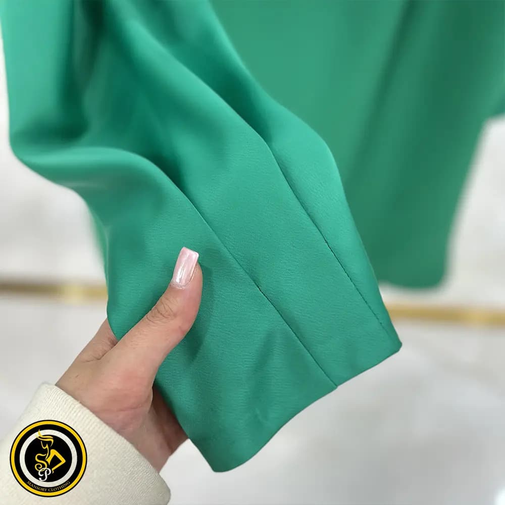 پیراهن مجلسی و اسپرت آستین ساتن — تصویر ۳