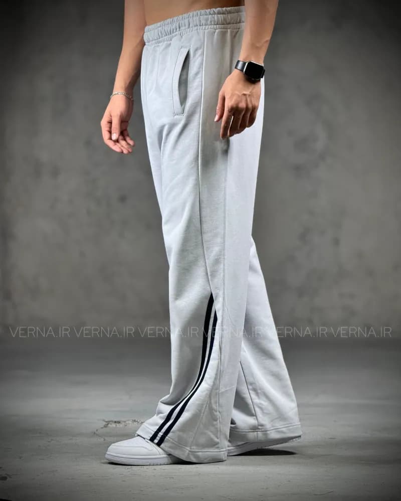 شلوار اسلش بگ مردانه بغل تیکه دوخت DF — تصویر ۵
