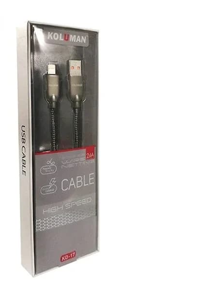 کابل تبدیل USB به لایتنینگ کلومن کدm5019