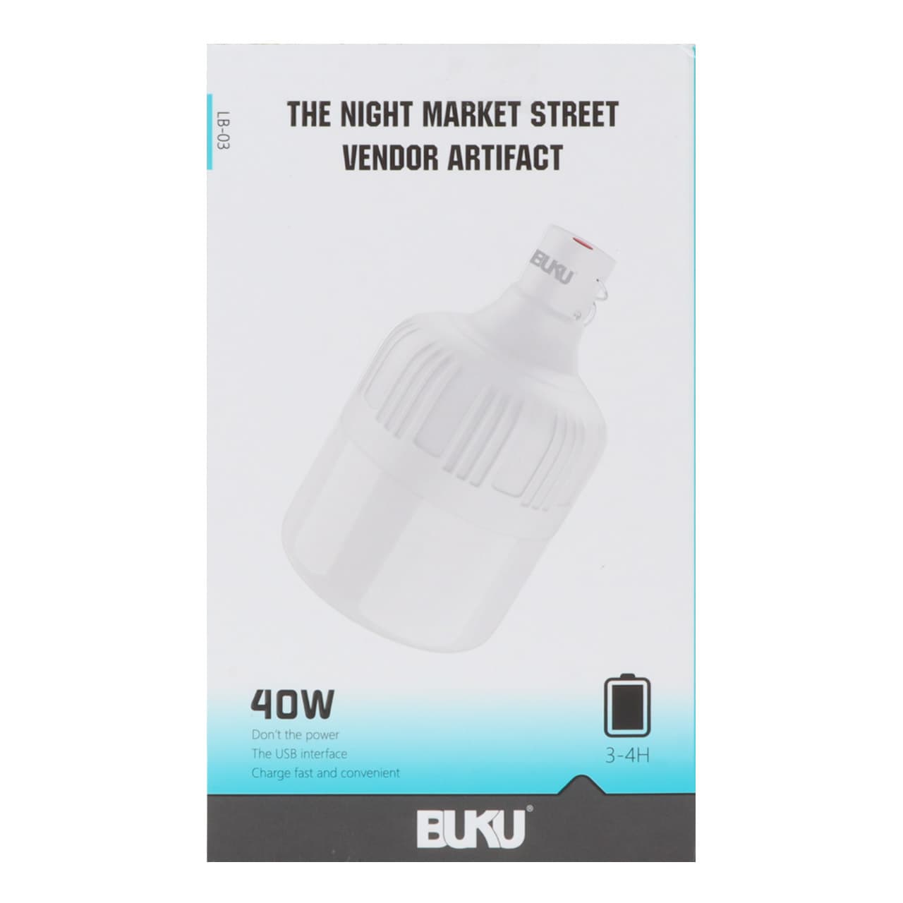 لامپ BUKU LED مدل MMS – LB-03 40W (گارانتی شش ماهه YA) — تصویر ۶