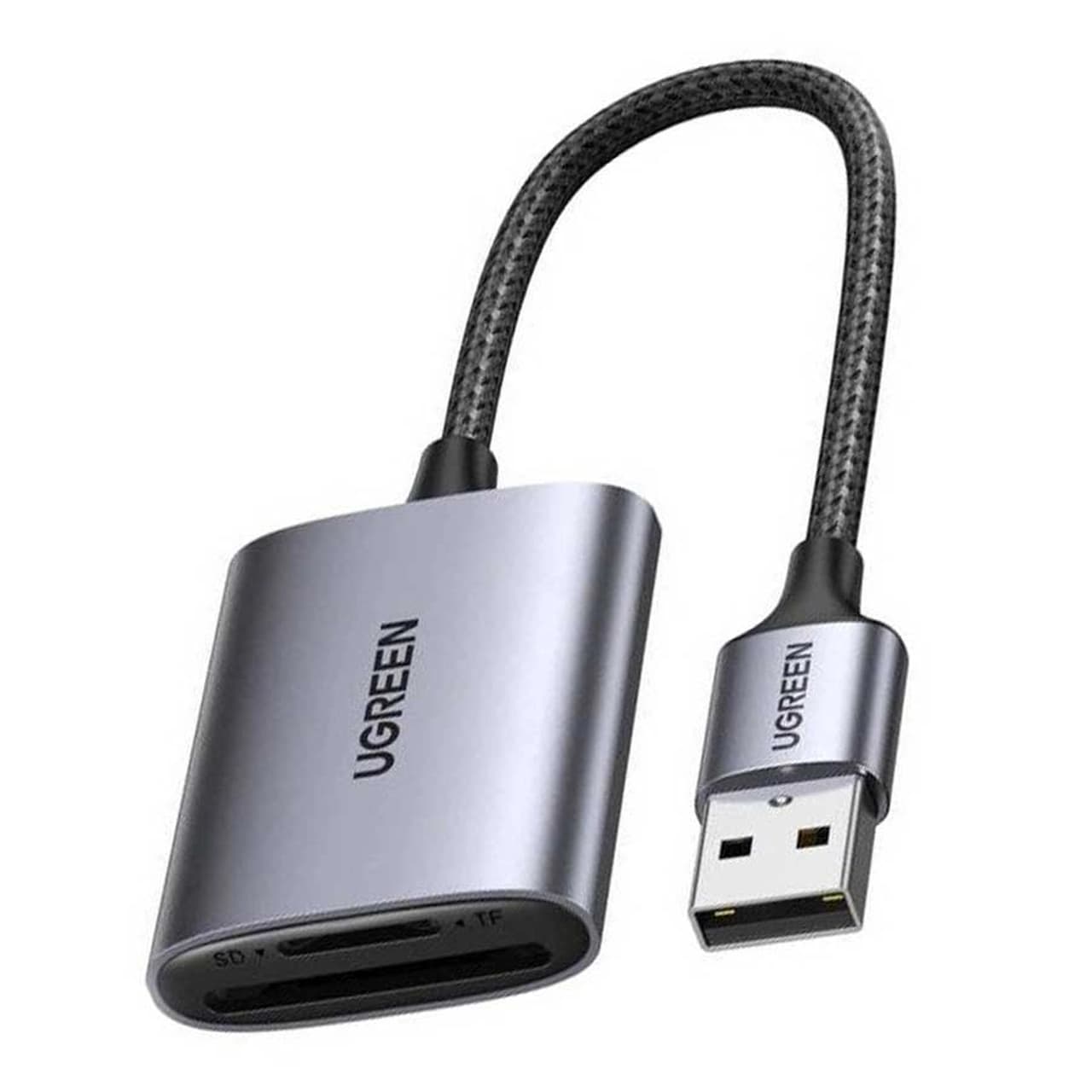 رم ریدر UGREEN Type-C مدل CM401-80888 – مشکی (گارانتی 18 ماهه آسان پیشرو) — تصویر ۳