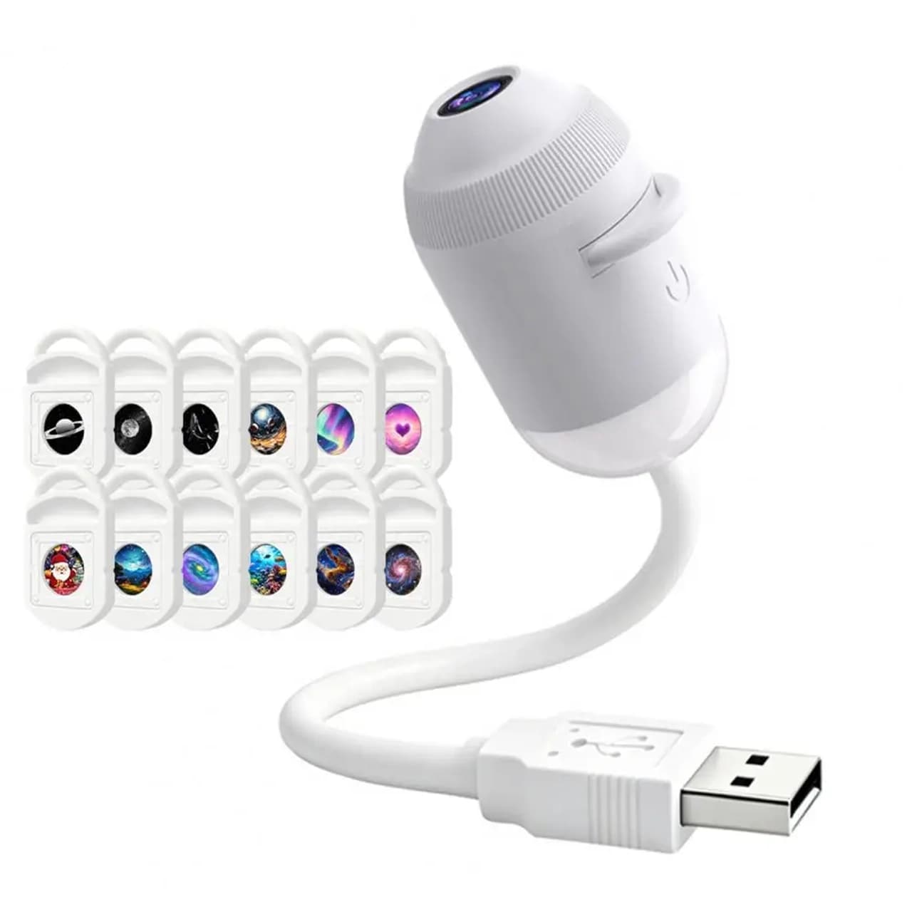 پروژکتور آسمان مجازی USB – سفید