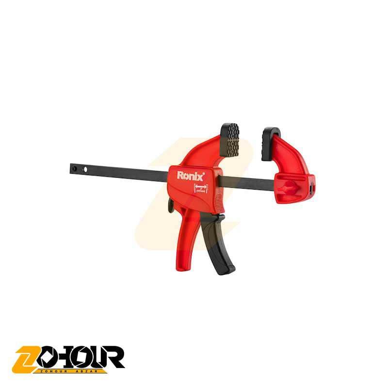 پیچ دستی فشاری فانتزی 10 سانت رونیکس مدل Ronix RH-7501 — تصویر ۳