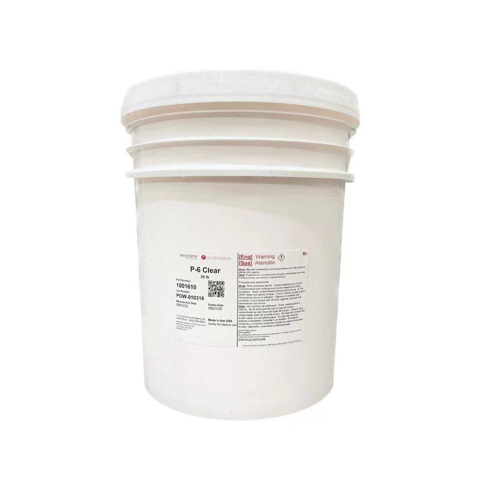 پودر کاشت ناخن 50 گرمی سفید اورجینال برند کیستون Nail extension powder KEYSTONE | شفاف و مقاوم