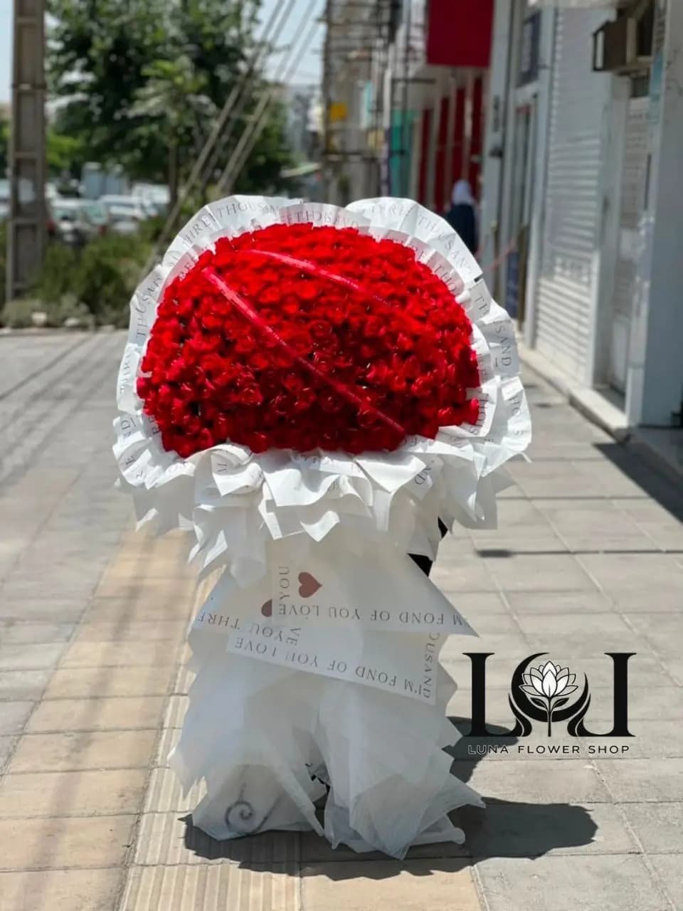 دسته گل ایستاده رز مصنوعی AL127