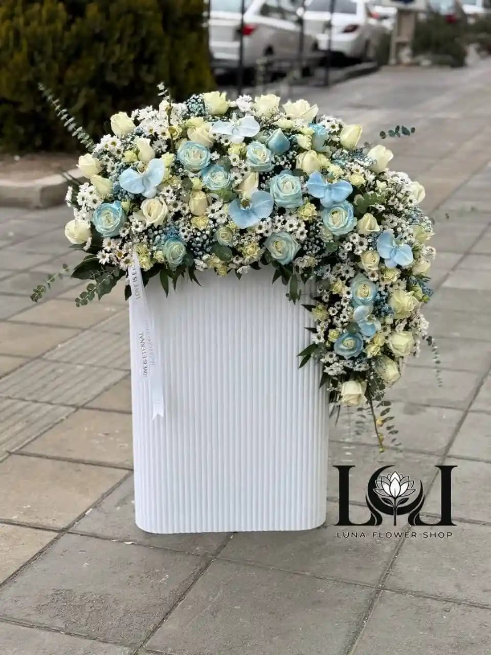 باکس گل رز و ارکیده BL168