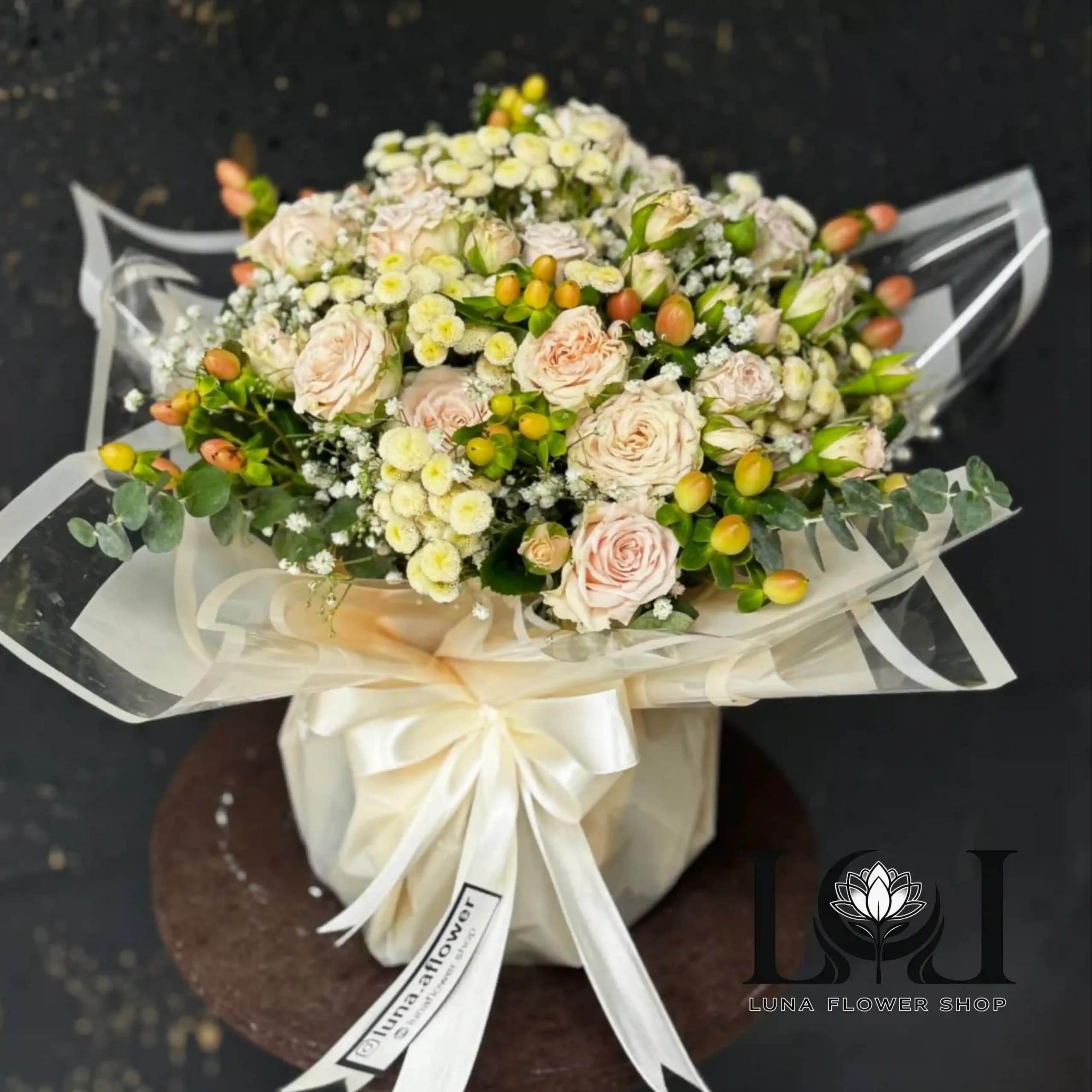 جار گل رز مینیاتوری JL504
