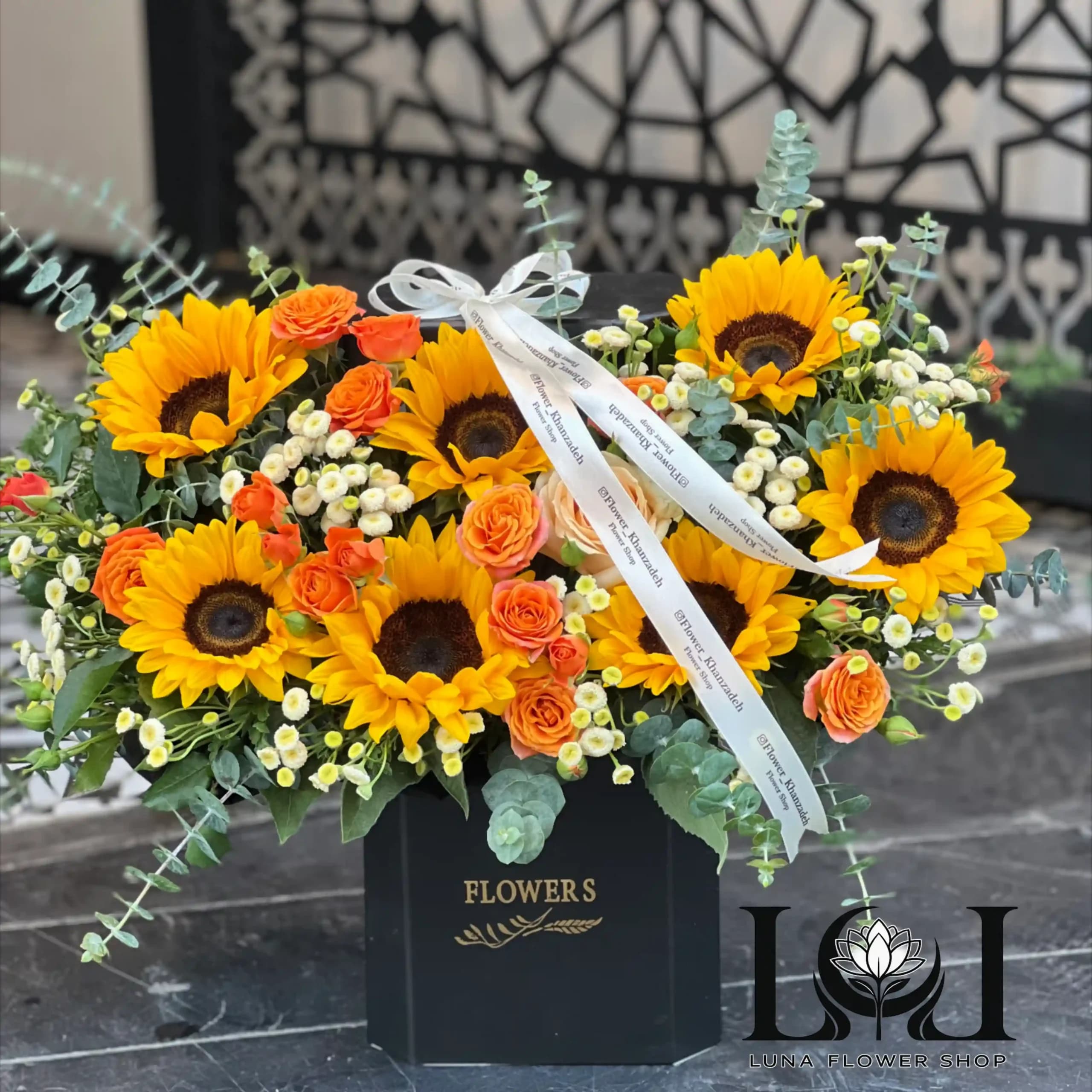 باکس گل کلاهدار BL156