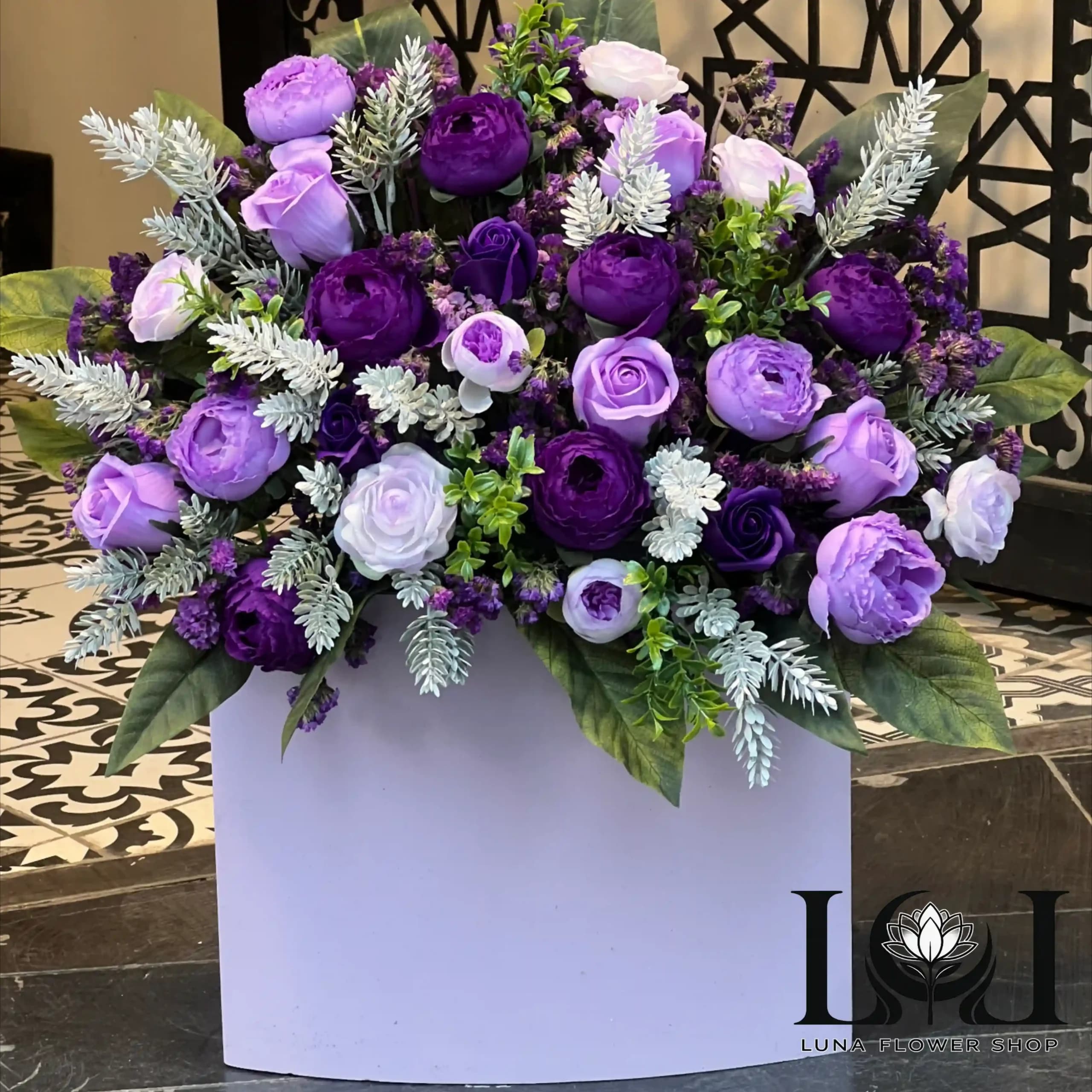 باکس گل مصنوعی AL106