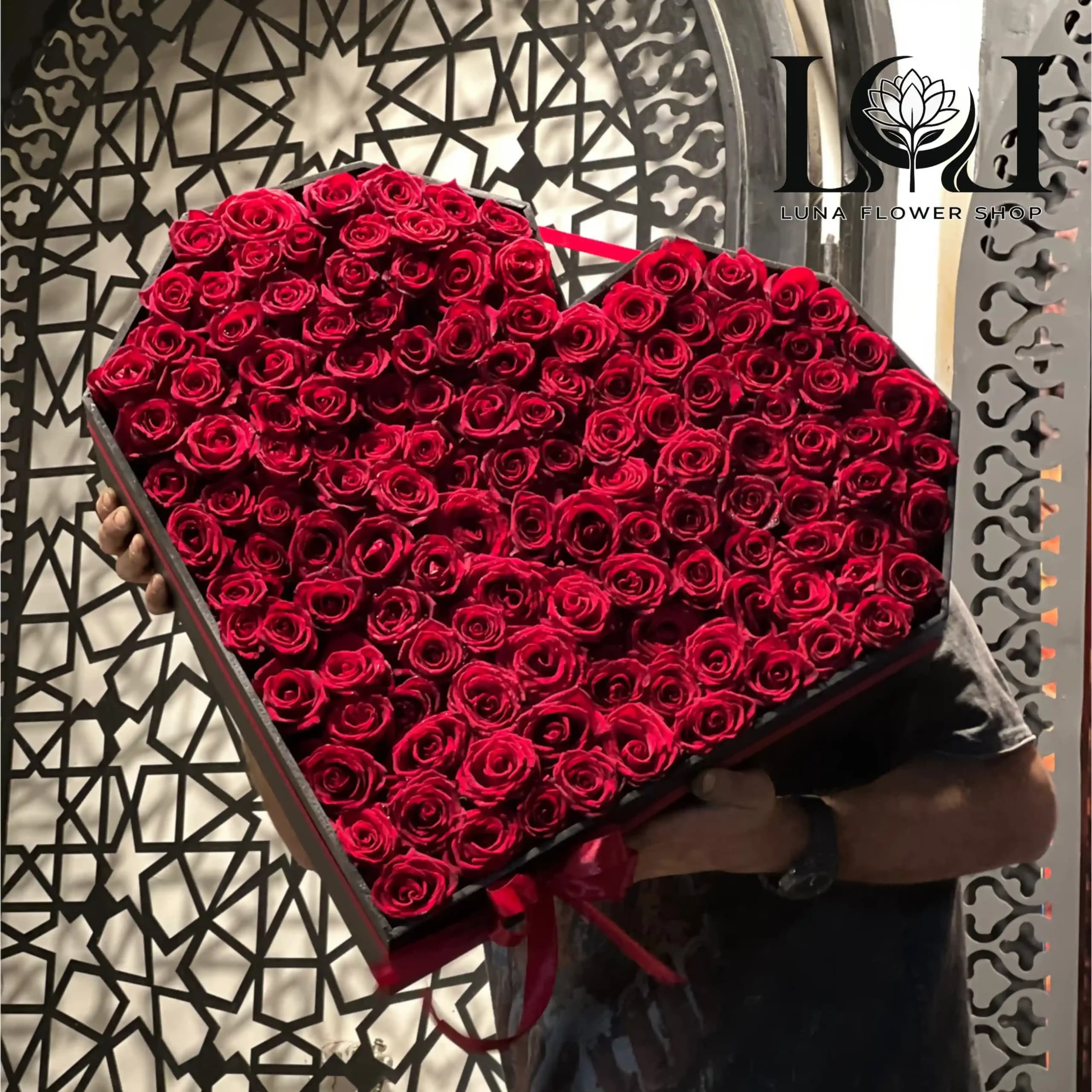 باکس قلب رز BL122
