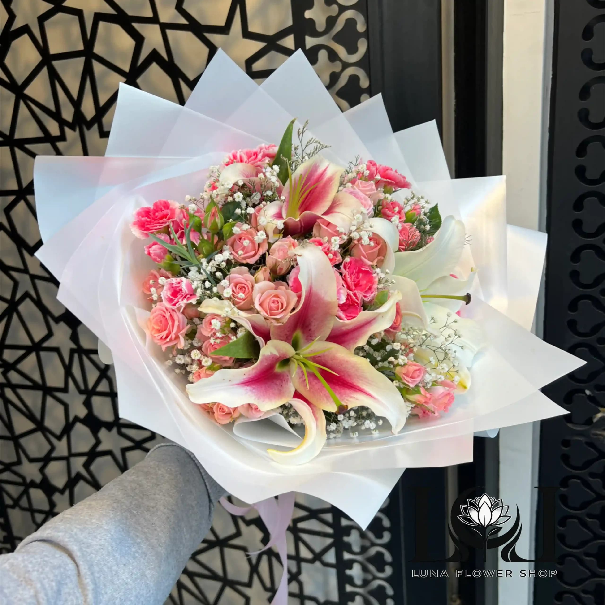 دسته گل لیلیوم DL110