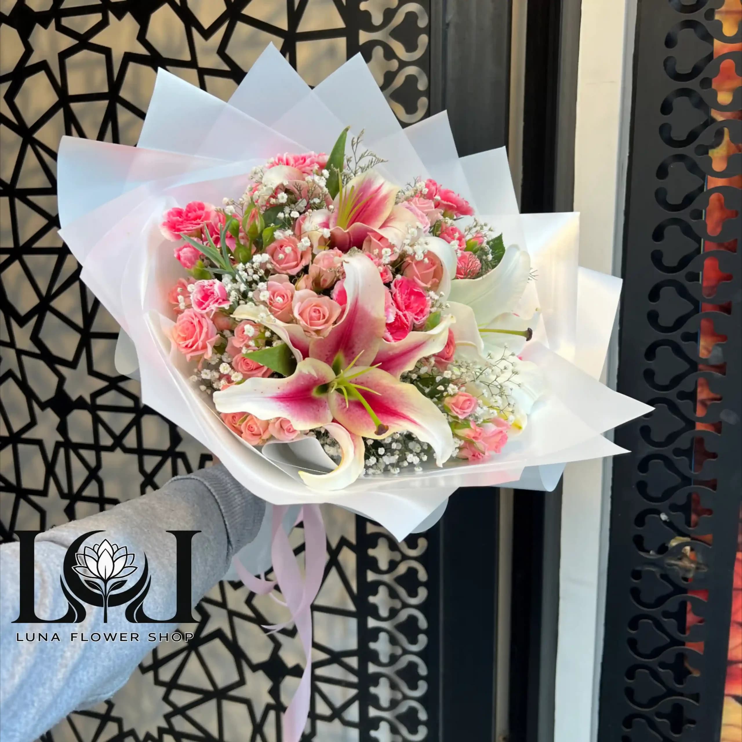 دسته گل لیلیوم DL110 — تصویر ۲